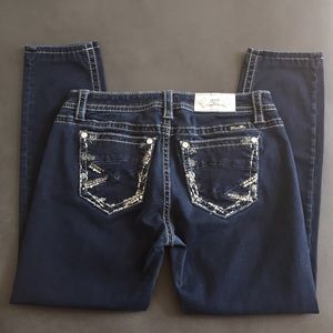 MissMe Mid-Rise Skinny Jeans